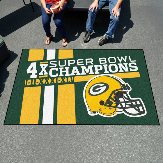 Green Bay Packers Ulti-Mat Rug - 5ft. x 8ft.