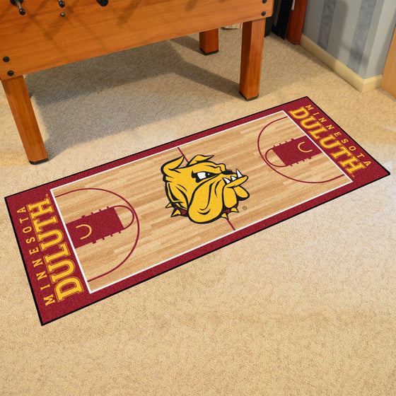 Minnesota-Duluth Bulldogs Court Runner Rug - 30in. x 72in.