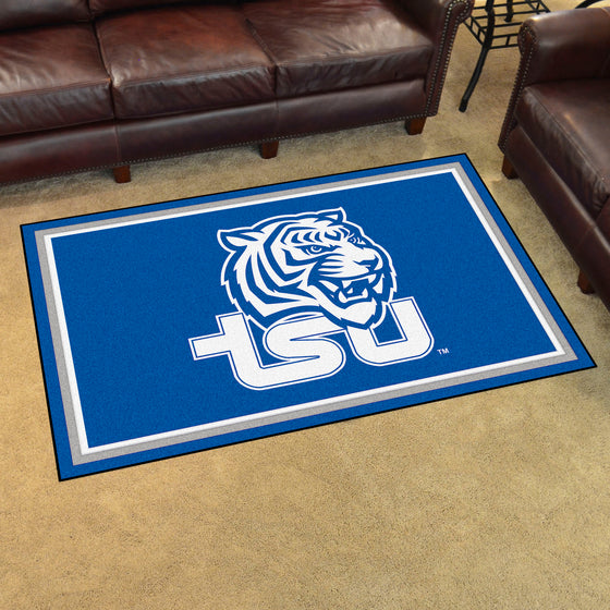 Tennessee State Tigers 4ft. x 6ft. Plush Area Rug