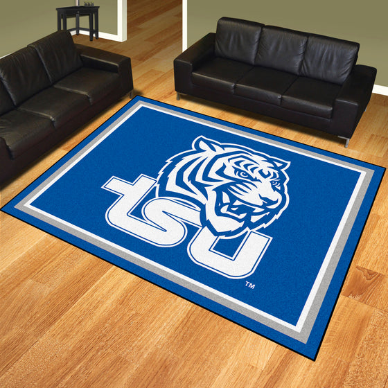 Tennessee State Tigers 8ft. x 10 ft. Plush Area Rug