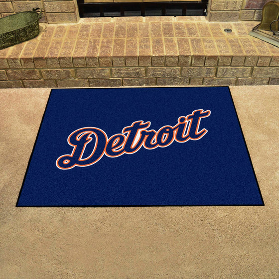 Detroit Tigers All-Star Rug - 34 in. x 42.5 in.