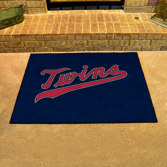 Minnesota Twins All-Star Rug - 34 in. x 42.5 in.