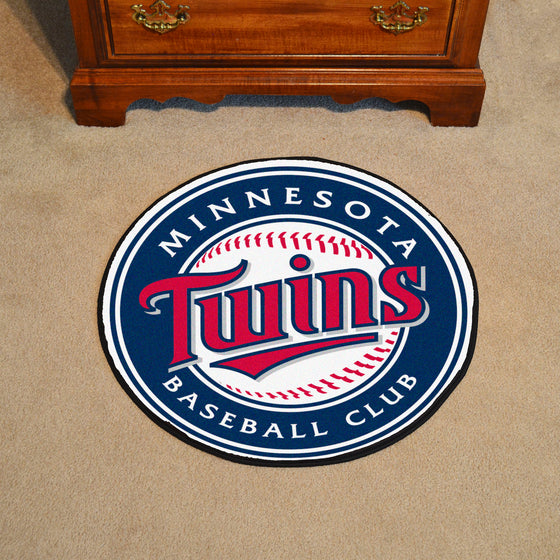 Minnesota Twins Roundel Rug - 27in. Diameter