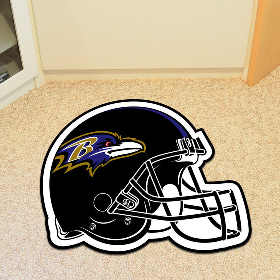 Baltimore Ravens Mascot Helmet Rug