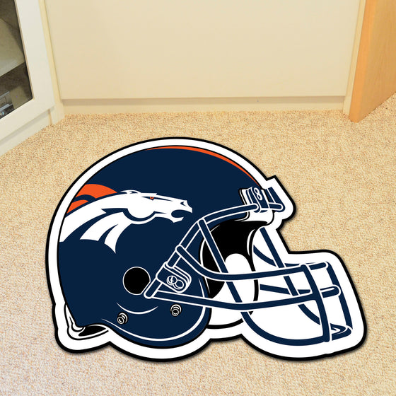 Denver Broncos Mascot Helmet Rug