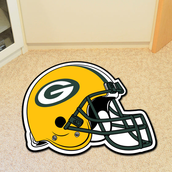 Green Bay Packers Mascot Helmet Rug