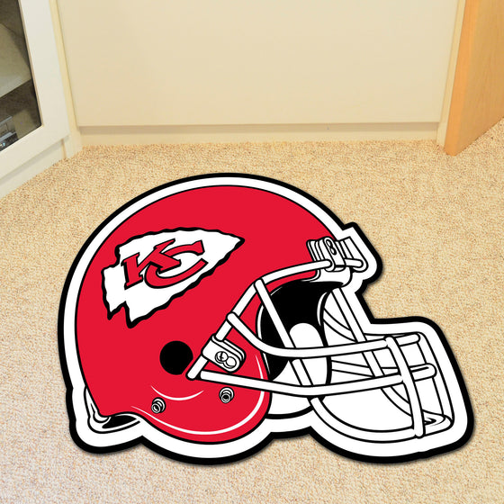 Kansas City Chiefs Mascot Helmet Rug