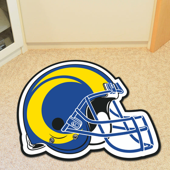 Los Angeles Rams Mascot Helmet Rug