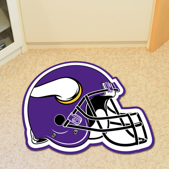 Minnesota Vikings Mascot Helmet Rug