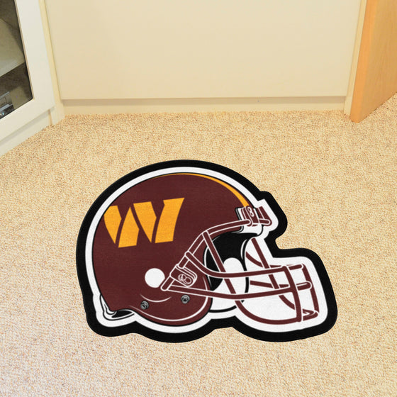 Washington Commanders Mascot Helmet Rug