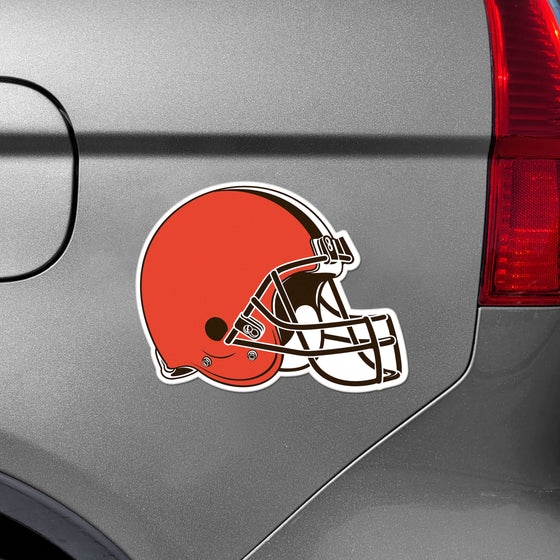 Cleveland Browns Large Team Logo Magnet 10" (8.7329"x8.3078")