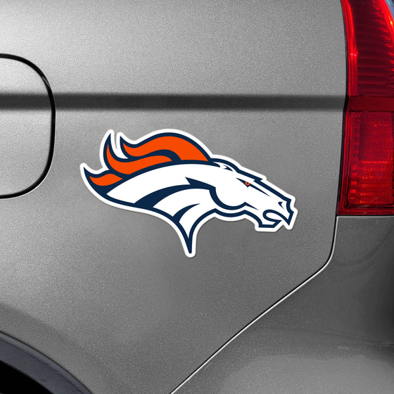 Denver Broncos Large Team Logo Magnet 10" (8.7329"x8.3078")