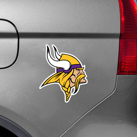 Minnesota Vikings Large Team Logo Magnet 10" (8.7329"x8.3078")