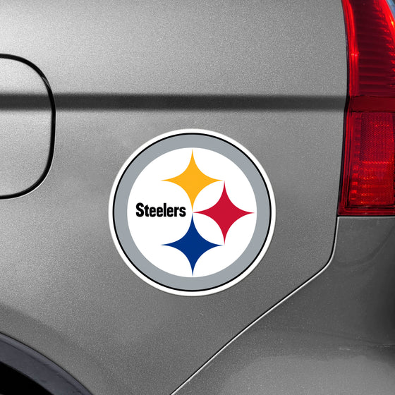 Pittsburgh Steelers Large Team Logo Magnet 10" (8.7329"x8.3078")