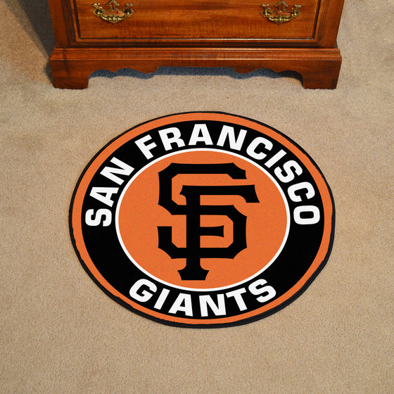 San Francisco Giants Roundel Rug - 27in. Diameter