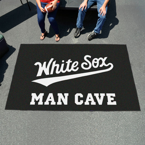 Chicago White Sox Man Cave Ulti-Mat Rug - 5ft. x 8ft.