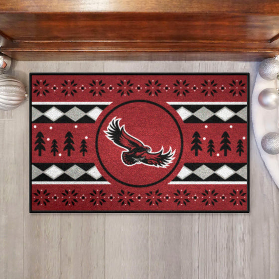 St. Joseph's Red Storm Holiday Sweater Starter Mat Accent Rug - 19in. x 30in.