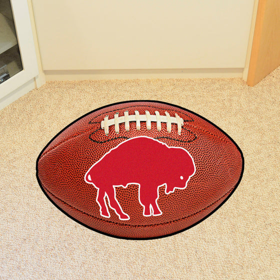 Buffalo Bills  Football Rug - 20.5in. x 32.5in., NFL Vintage