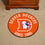 Denver Broncos Roundel Rug - 27in. Diameter, NFL Vintage