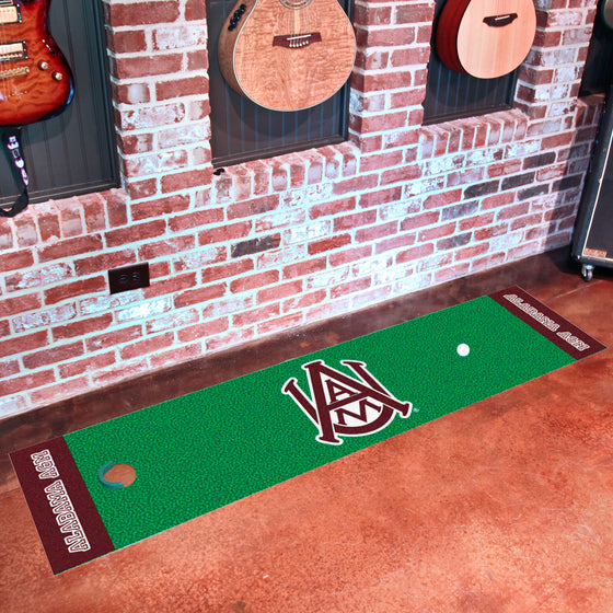 Alabama A&M Bulldogs Putting Green Mat - 1.5ft. x 6ft.