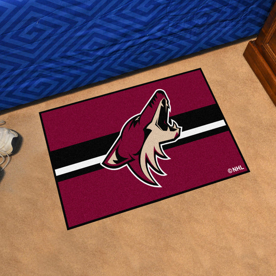 Arizona Coyotes Starter Mat Accent Rug - 19in. x 30in.