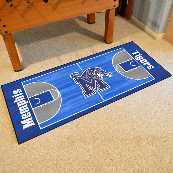 Memphis Tigers Court Runner Rug - 30in. x 72in.