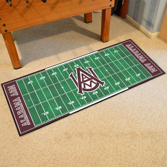 Alabama A&M Bulldogs Field Runner Mat - 30in. x 72in.