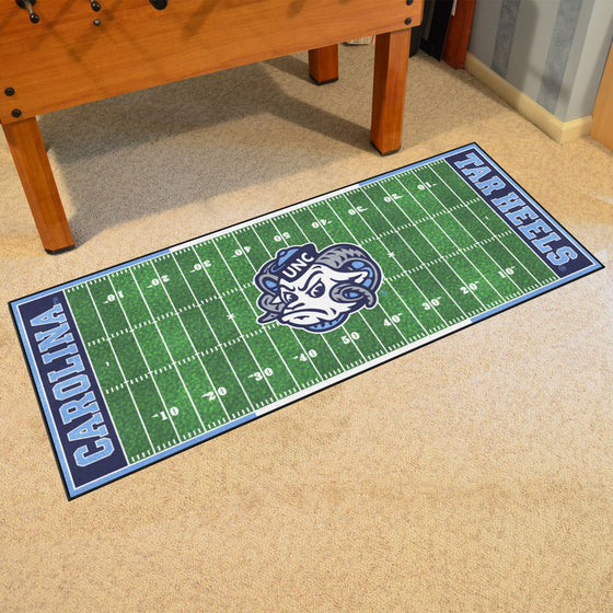 North Carolina Tar Heels Field Runner Mat - 30in. x 72in., Ram