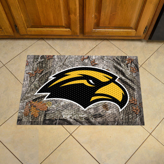 Southern Miss Rubber Scraper Door Mat