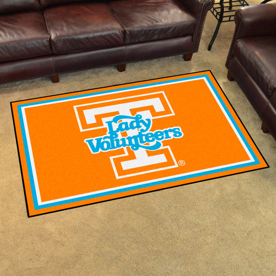 Tennessee Volunteers 4ft. x 6ft. Plush Area Rug, Lady Volunteers