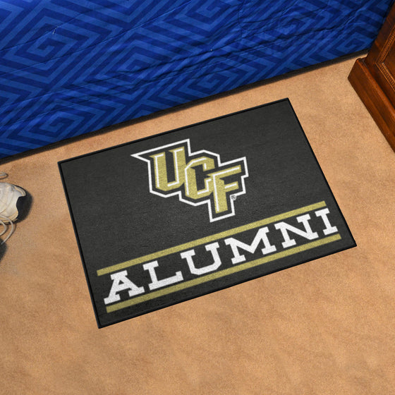 Central Florida Knights Starter Mat Accent Rug - 19in. x 30in. Alumni Starter Mat