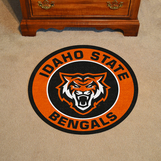 Idaho State Bengals Roundel Rug - 27in. Diameter