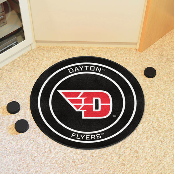 Dayton Hockey Puck Rug - 27in. Diameter