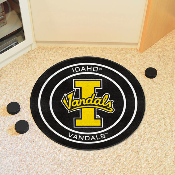 Idaho Hockey Puck Rug - 27in. Diameter