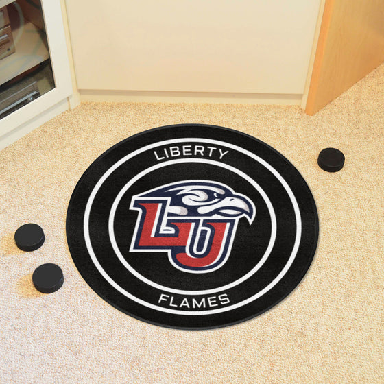 Liberty Hockey Puck Rug - 27in. Diameter