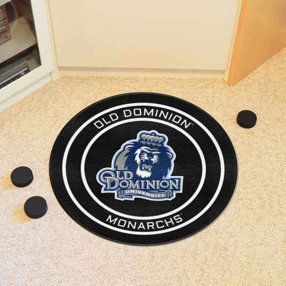 Old Dominion Hockey Puck Rug - 27in. Diameter