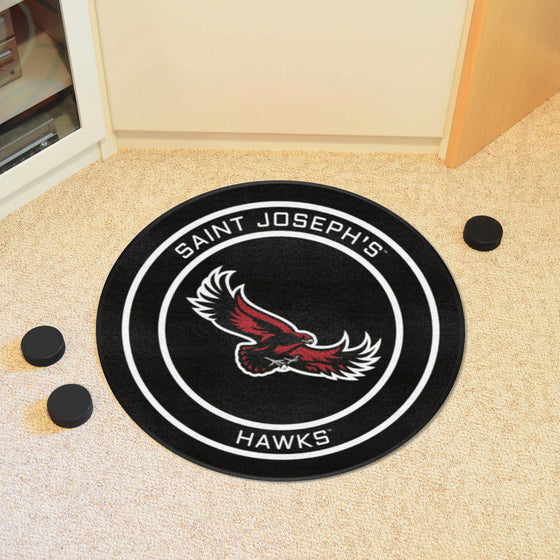 St. Joseph's Hockey Puck Rug - 27in. Diameter