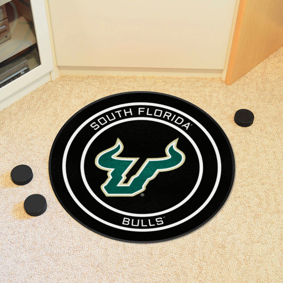 South Florida Hockey Puck Rug - 27in. Diameter