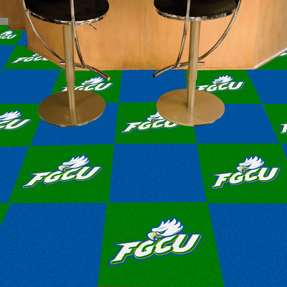 Florida Gulf Coast Eagles Team Carpet Tiles - 45 Sq Ft.