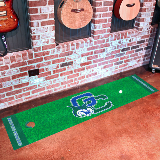 Georgia College Bobcats Putting Green Mat - 1.5ft. x 6ft.