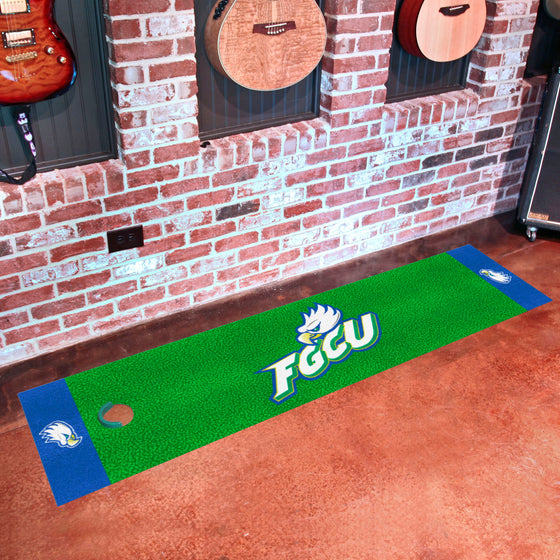 Florida Gulf Coast Eagles Putting Green Mat - 1.5ft. x 6ft.