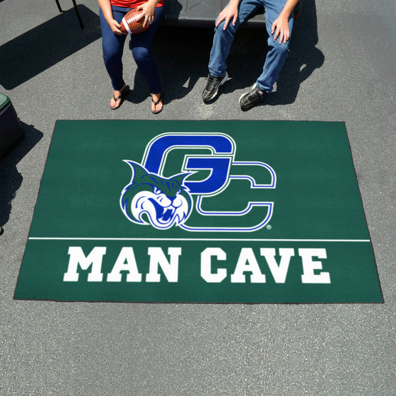 Georgia College Bobcats Man Cave Ulti-Mat Rug - 5ft. x 8ft.