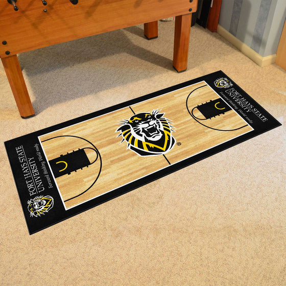 Fort Hays State Tigers Court Runner Rug - 30in. x 72in.