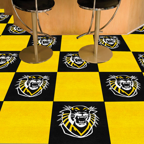 Fort Hays State Tigers Team Carpet Tiles - 45 Sq Ft.