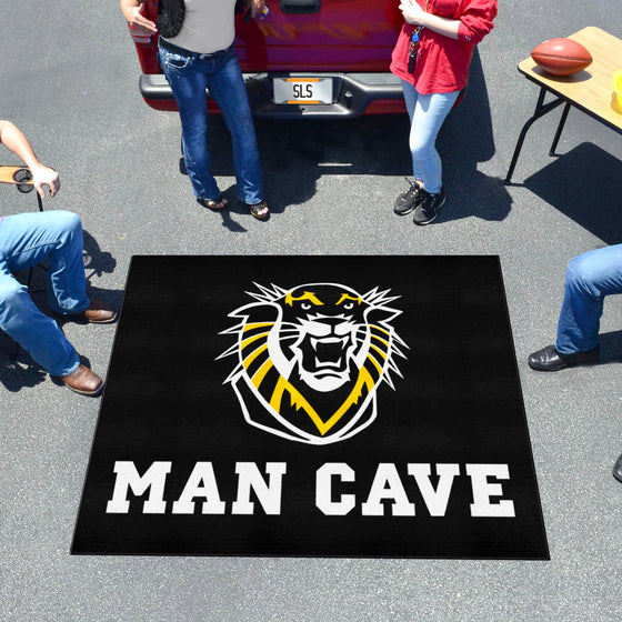 Fort Hays State Tigers Man Cave Tailgater Rug - 5ft. x 6ft.