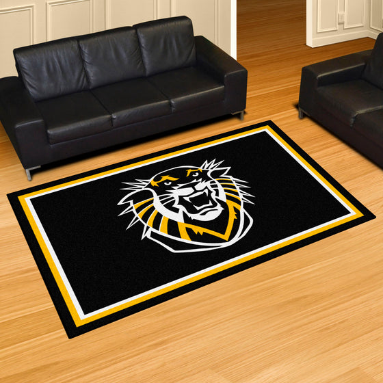 Fort Hays State Tigers 5ft. x 8 ft. Plush Area Rug