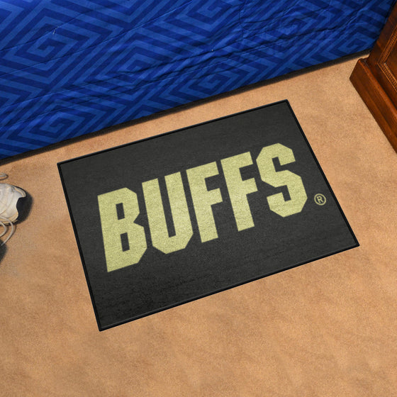 Colorado Buffaloes Starter Mat Accent Rug - 19in. x 30in. Slogan Starter Mat