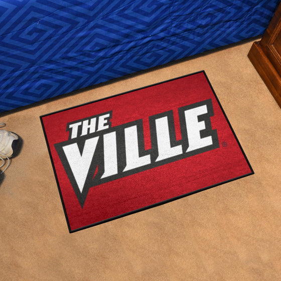 Louisville Starter Mat Accent Rug - 19in. x 30in. Slogan Design