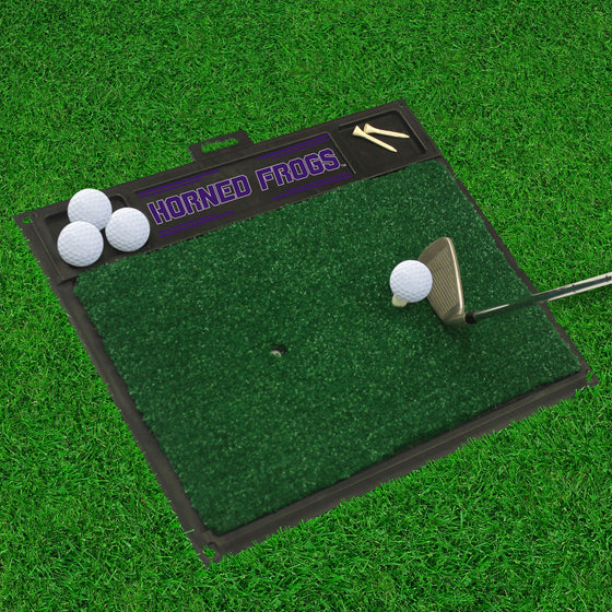 TCU Horned Frogs Golf Hitting Mat