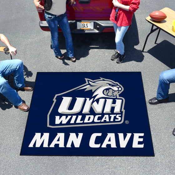 New Hampshire Wildcats Man Cave Tailgater Rug - 5ft. x 6ft.